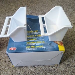 Bird Food and Water Dish